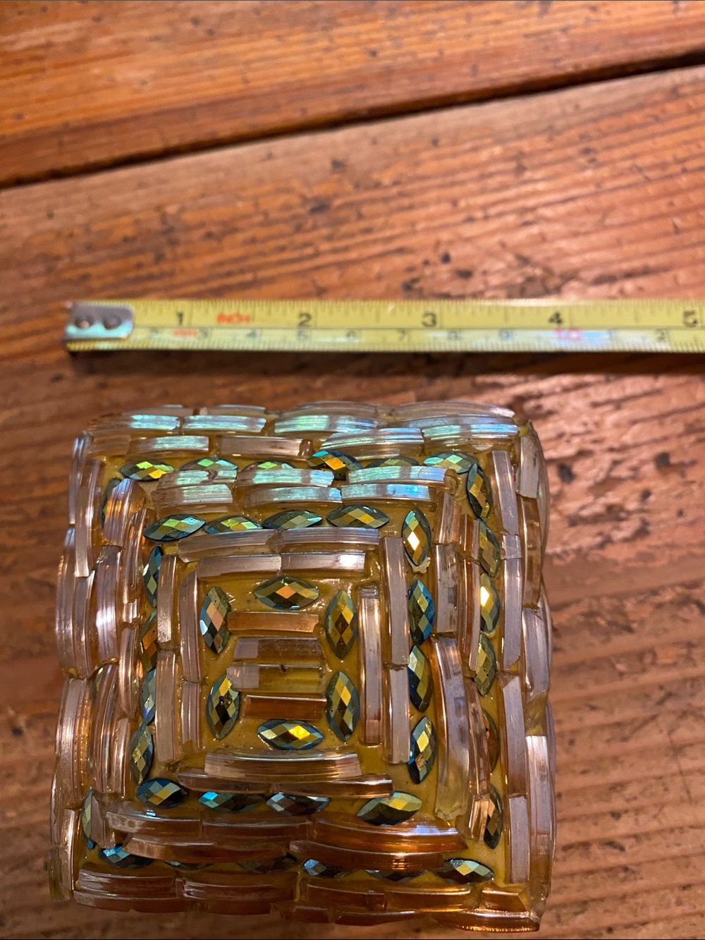 Small beaded box